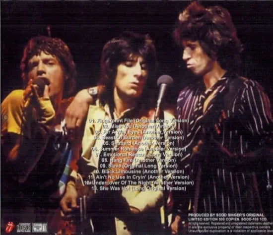 THE ROLLING STONES / RARE TRACKS+ (1CD+bonus1DVDR)