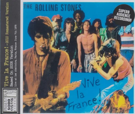 THE ROLLING STONES / VIVE LA FRANCE!1976 Paris 2010 REMASTERED VERSION (2CD)