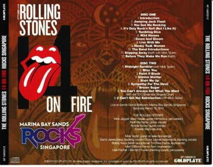 THE ROLLING STONES / ROCKS SINGAPORE 14ON FIRE (2CD)