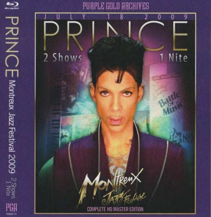PRINCE / MONTREUX JAZZ FESTIVAL 2009 Blu-ray Pro-shot (2BDR)