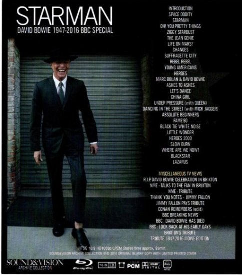 DAVID BOWIE / STARMAN (1BDR)