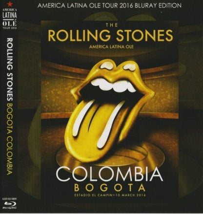 THE ROLLING STONES / AMERICA LATINA OLE TOUR 2016 BOGOTA COLOMBIA (1BDR)