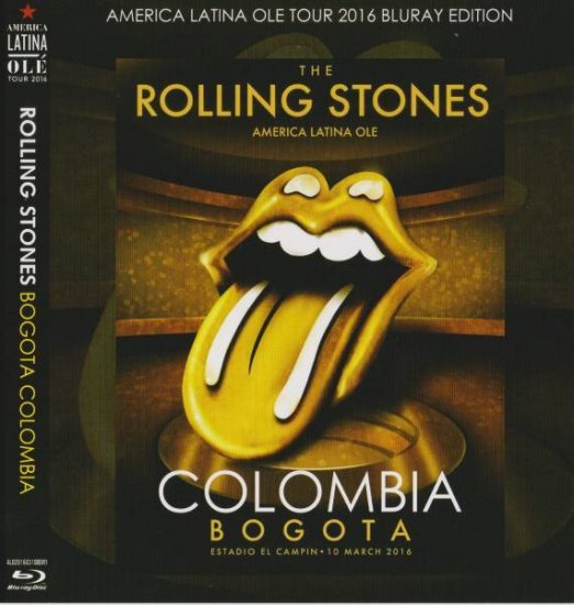 THE ROLLING STONES / AMERICA LATINA OLE TOUR 2016 BOGOTA COLOMBIA (1BDR)