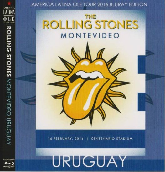 THE ROLLING STONES / AMERICA LATINA OLE TOUR 2016 MONTEVIDEO URUGUAY (1BDR)
