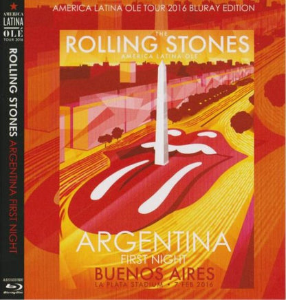THE ROLLING STONES / AMERICA LATINA OLE TOUR 2016 ARGENTINA FIRST NIGHT (1BDR)