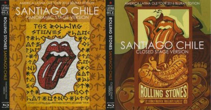 THE ROLLING STONES / AMERICA LATINA OLE TOUR 2016 SANTIAGO CHILE (2BDR)