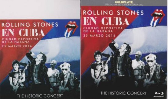 THE ROLLING STONES / EN CUBA THE HISTORIC CONCERT 2016 (2CD+1BDR)