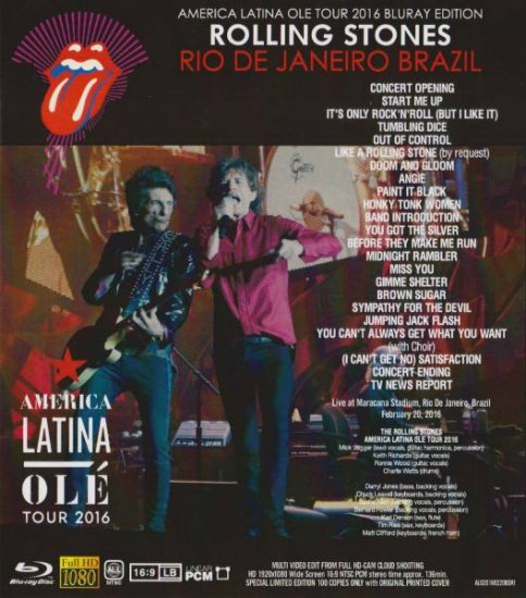 THE ROLLING STONES / RIO DE JANEIRO BRAZIL (1BDR)
