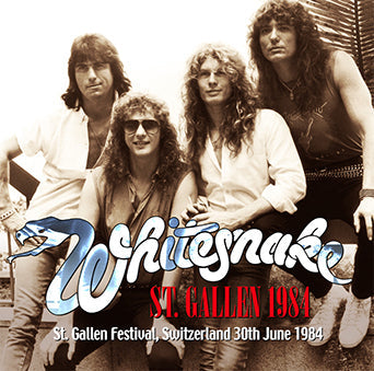 WHITESNAKE / ST. GALLEN 1984 SOUNDBOARD (1CDR)
