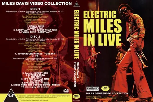 MILES DAVIS / ELECTRIC MILES IN LIVE (2DVDR)