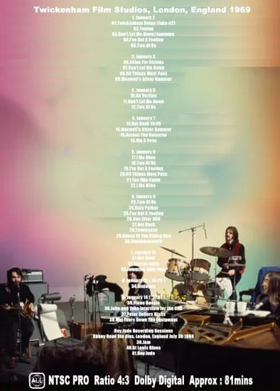 THE BEATLES / TWICKENHAM DAYS (1DVDR)