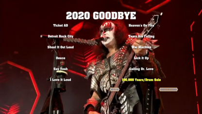 KISS / 2020 Goodbye (1DVDR)