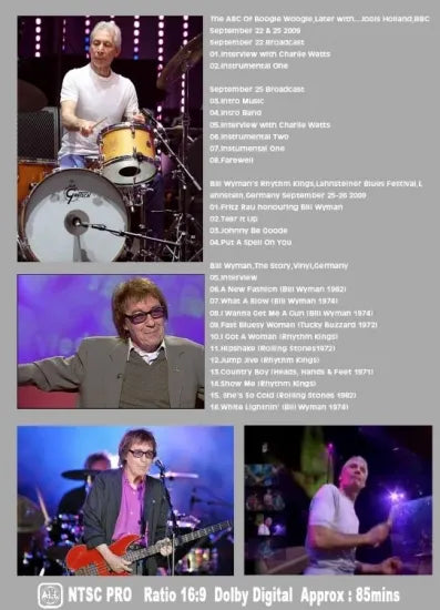 CHARLIE WATTS & BILL WYMAN / Two Old Stones (1DVDR)