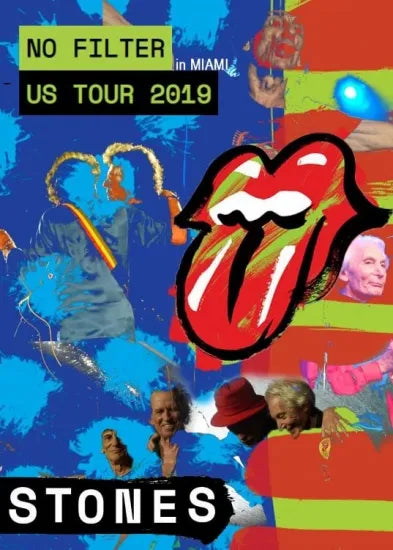 THE ROLLING STONES / No Filter Us Tour 2019 in Miami (1DVDR)