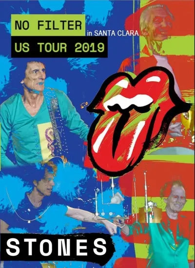 THE ROLLING STONES / No Filter US Tour 2019 in Santa Clara (1DVDR)