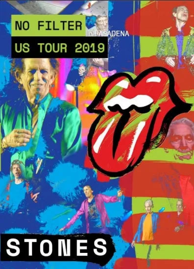 THE ROLLING STONES / No Filter US Tour 2019 in Pasadena (1DVDR)