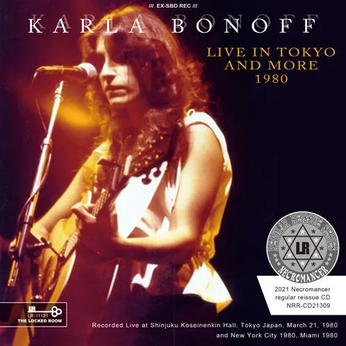KARLA BONOFF / LIVE IN TOKYO AND MORE 1980 (2CDR)
