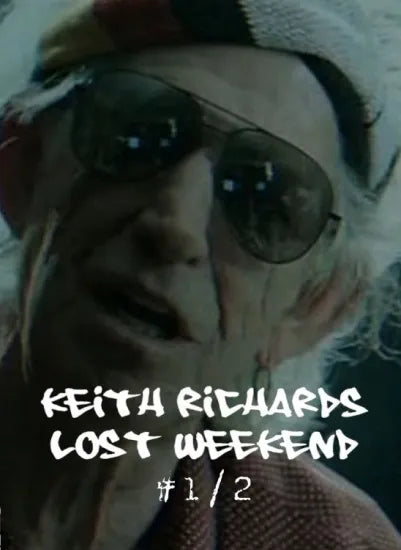 KEITH RICHARDS / Lost Weekend #1/2 (2DVDR)