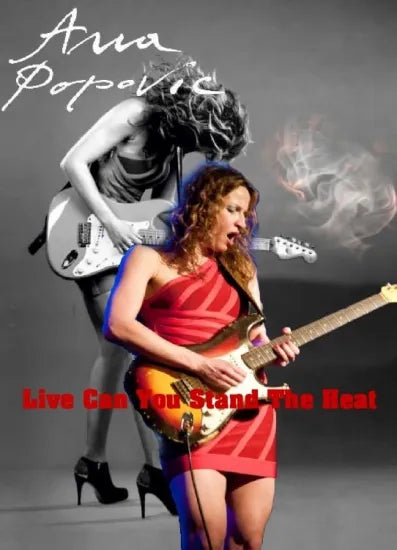ANA POPOVIC / Live Can You Stand The Heat (2DVDR)