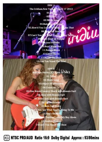 ANA POPOVIC / Live Can You Stand The Heat (2DVDR)