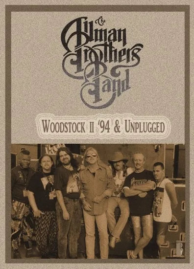 ALLMAN BROTHERS BAND / WOODSTOCK II '94 & UNPLUGGED (1DVDR)