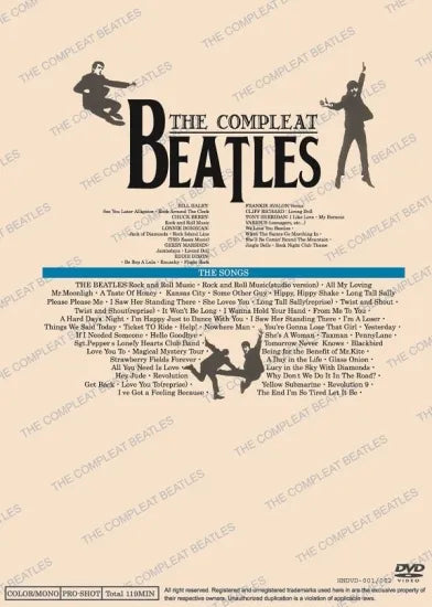 THE BEATLES / THE COMPLETE Pro-Shot (2DVDR)