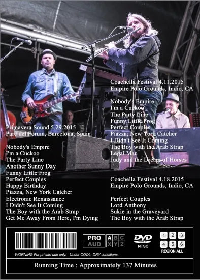 BELLE & SEBASTIAN / LIVE COMPILATION 2015 Pro-Shot (1DVDR)