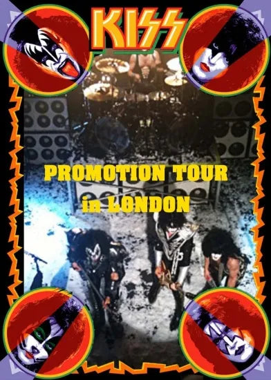KISS / Promotion Tour in London (1DVDR)