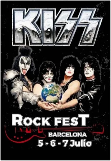 KISS / Rock Fest BCN 2018 (1DVDR)
