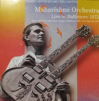 Mahavishnu Orchestra / Live in Baltimore 1973 SOUNDBOARD (1CDR)
