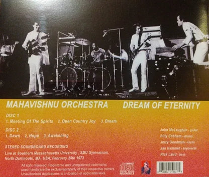 Mahavishnu Orchestra / Dream of Eternity SOUNDBOARD (2CDR)