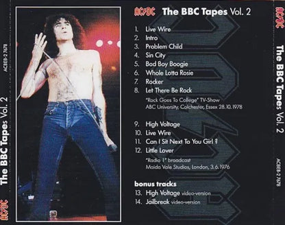 AC/DC / THE BBC TAPES VOL.2 (1CD)