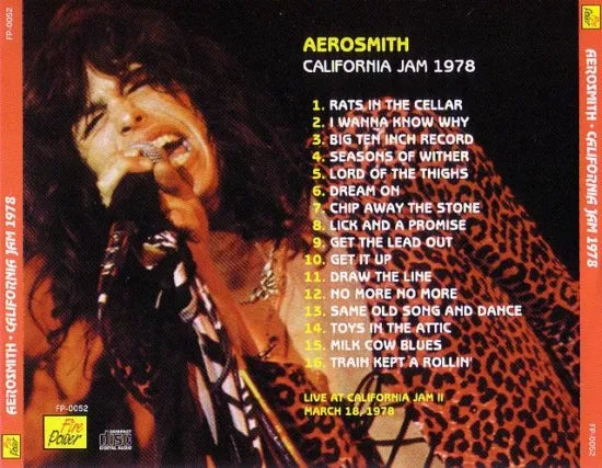 AEROSMITH / CALIFORNIA JAM 1978 (1CD)