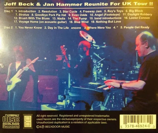 Jeff Beck / Wired Kingdom (2CDR)