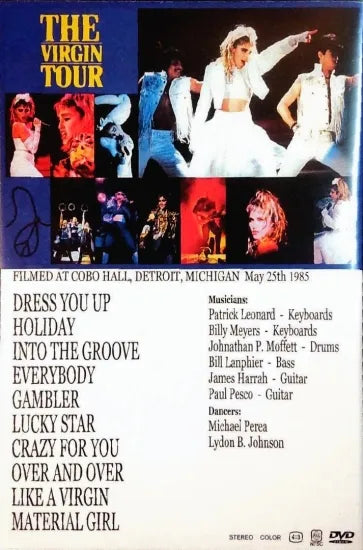 MADONNA / THE VIRGIN TOUR PRO-SHOT (1DVDR)