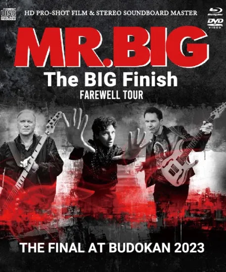MR. BIG / THE FINAL AT BUDOKAN 2023 (1BDR & 1DVDR+2CDR)