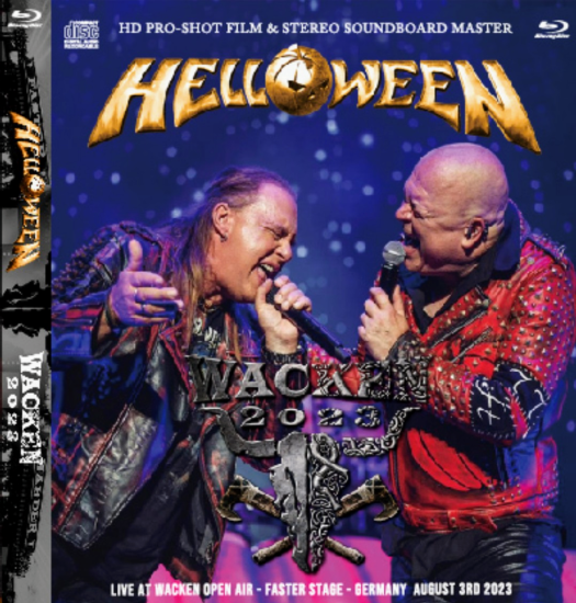 HELLOWEEN / ＷACKEN 2023 HD Pro-Shot (1BDR + 2CDR)