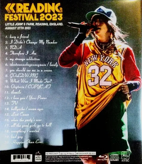 Billie Eilish / Reading Festival 2023 HD Pro-shot STEREO SBD (1BDR+1CDR)