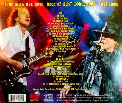 AC/DC with AXL ROSE / ROCK OR BUST TOUR LAST SHOW (2CDR)
