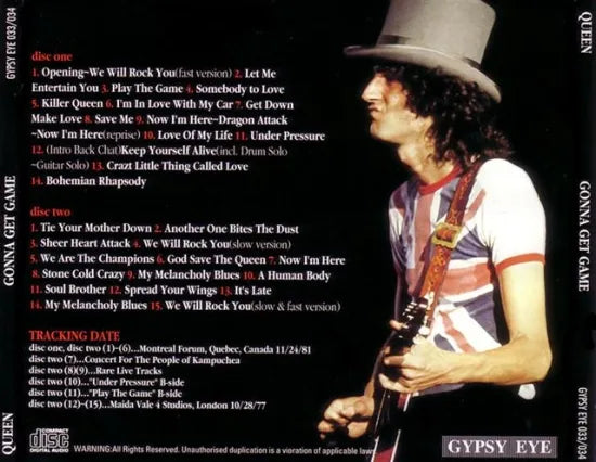 QUEEN / GONNA GET GAME (2CD)