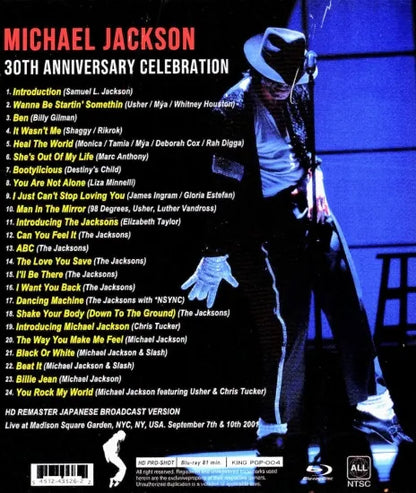 Michael Jackson / 30th Anniversary Celebration HD PRO-SHOT (1BDR)