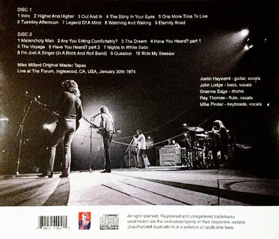 The Moody Blues / The Forum 1974 (2CDR)