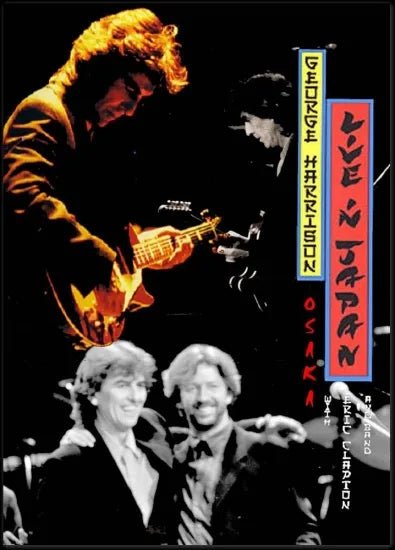 GEORGE HARRISON with ERIC CLAPTON & HIS BAND / Live in Japan Osaka (1DVDR)
