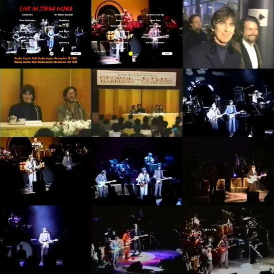 GEORGE HARRISON with ERIC CLAPTON & HIS BAND / Live in Japan Osaka (1DVDR)