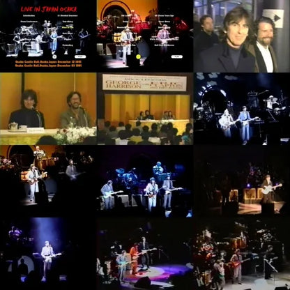 GEORGE HARRISON with ERIC CLAPTON & HIS BAND / Live in Japan Osaka (1DVDR)