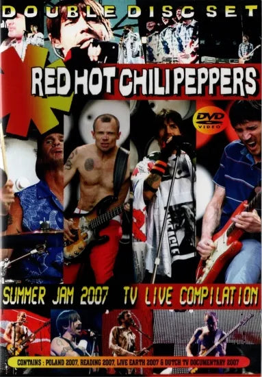 RED HOT CHILIPEPPERS / SUMMER JAM 2007 TV LIVE COMPILATION Pro-Shot (2DVDR)