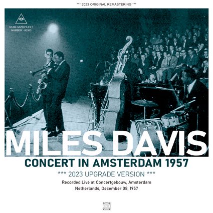 MILES DAVIS / 2023 UPGRADE VERSION CONCERT IN AMSTERDAM 1957 (1CDR)