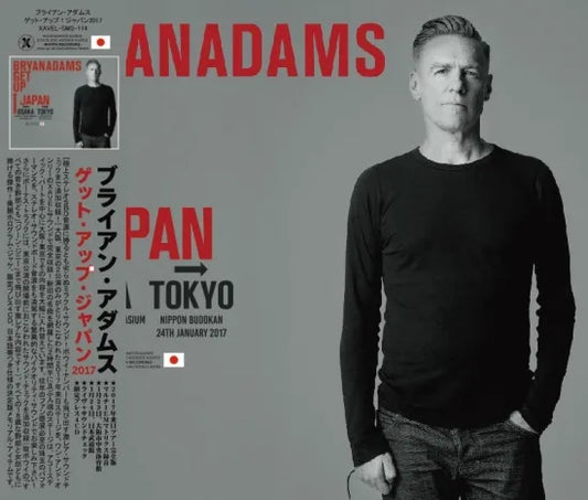 BRYAN ADAMS / GET UP! JAPAN (4CD with bonus DVDR)