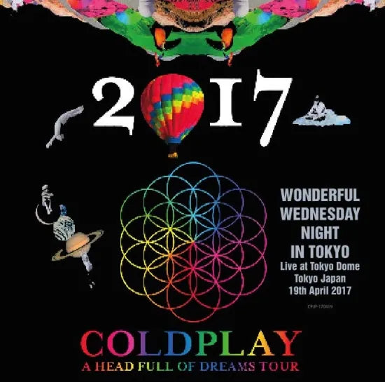 COLDPLAY / Wonderful Wednesday in Tokyo (2CDR＋1DVDR)