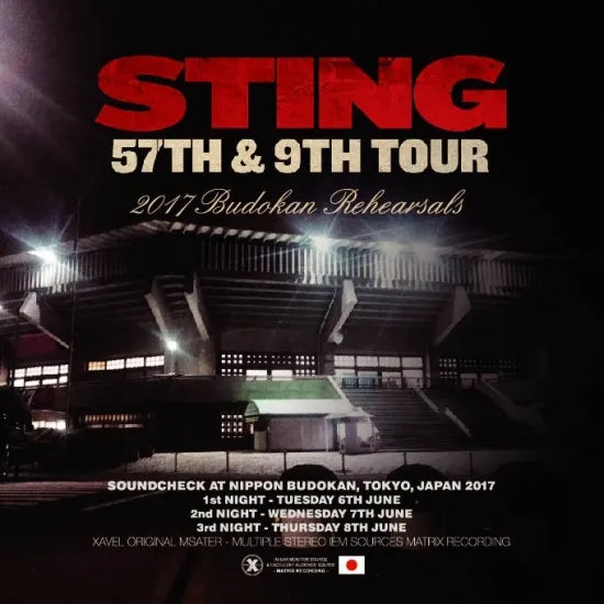 STING / 2017 Budokan Rehearsals (2CDR)